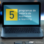 Cinco programas de autoría de exámenes e-learning