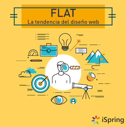 FLAT: La tendencia del diseño web | CREC